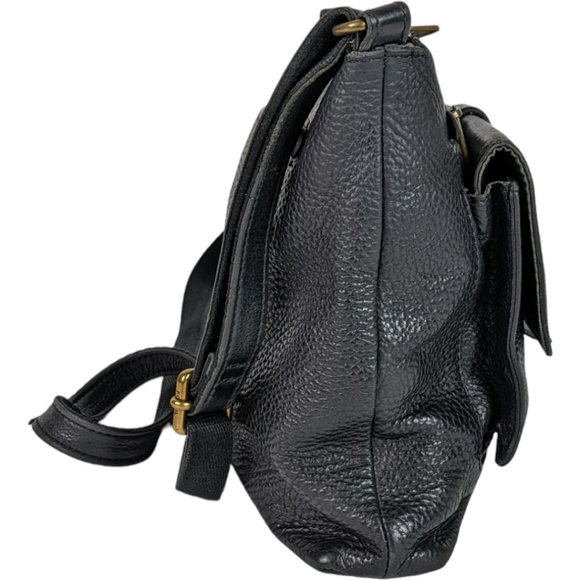 Fossil Kinley Large Crossbody Purse Handbag in Black Leather - Picture 3 of 16